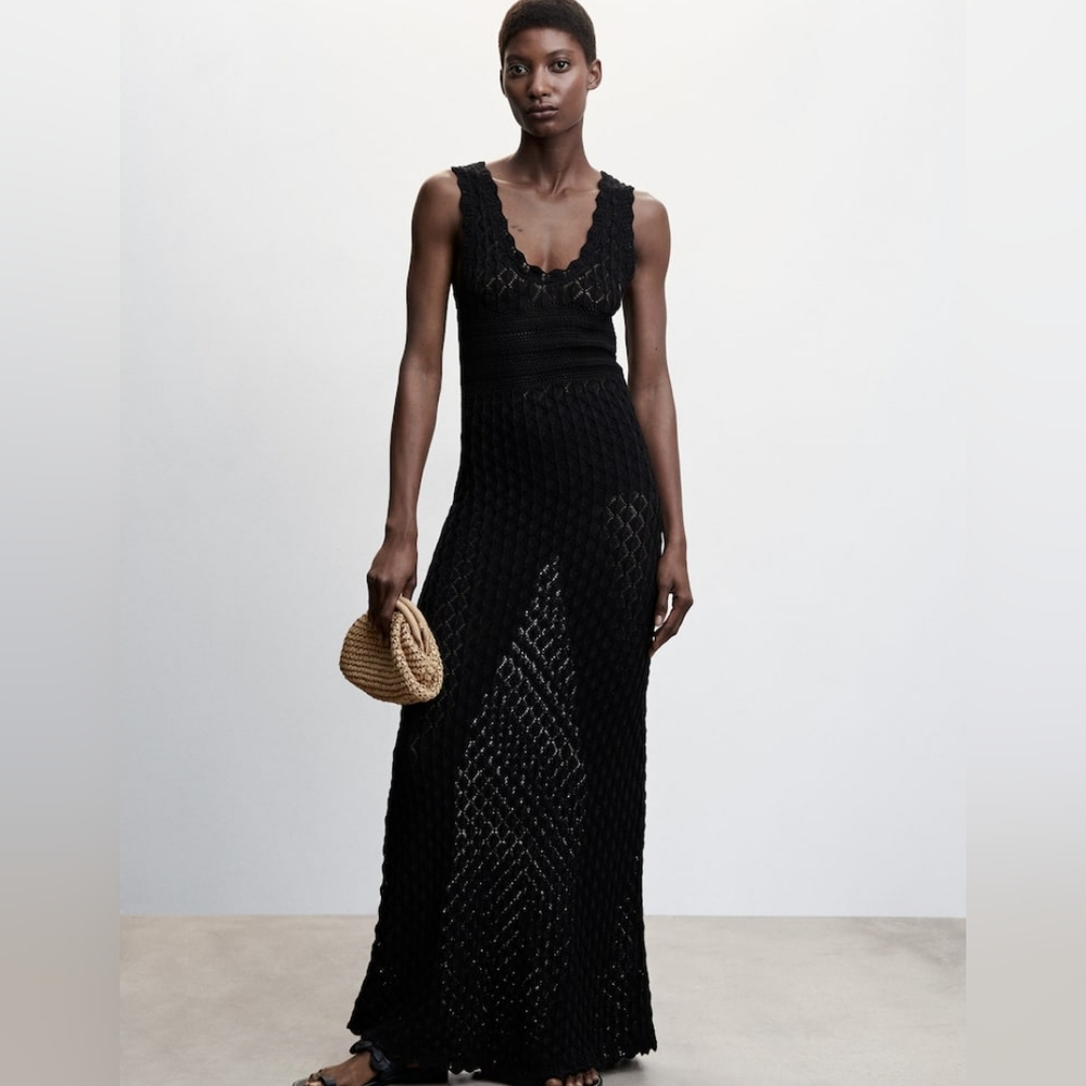 MANGO Openwork dress - Picture 5 of 5